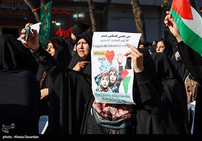 راهپیمایی مردم سراسر کشور در حمایت از کودکان و زنان مظلوم غزه - اردبیل