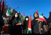 Pro-Gaza Rallies Held Across Iran