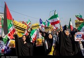 Pro-Gaza Rallies Held Across Iran