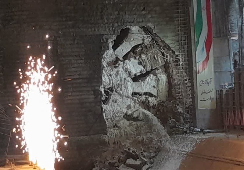 حفاری تونل مترو اسلامشهر به ایستگاه پایانی رسید + فیلم