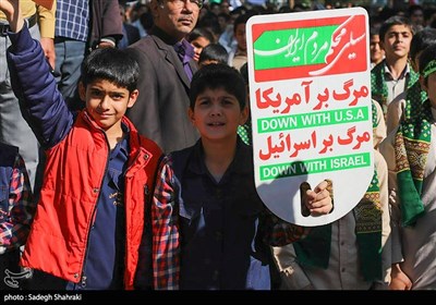 راهپیمایی مردم سراسر کشور در حمایت از کودکان و زنان مظلوم غزه - سیستان و بلوچستان 
