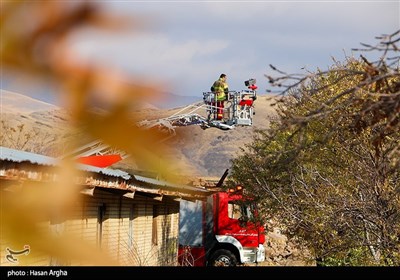 مانور سیل و زلزله در سد تهم - زنجان