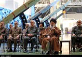 بازدید رهبر معظم انقلاب از نمایشگاه دستاوردهای نیروی هوافضای سپاه پاسداران