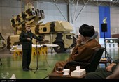 بازدید رهبر معظم انقلاب از نمایشگاه دستاوردهای نیروی هوافضای سپاه پاسداران