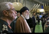 بازدید رهبر معظم انقلاب از نمایشگاه دستاوردهای نیروی هوافضای سپاه پاسداران