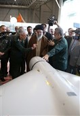بازدید رهبر معظم انقلاب از نمایشگاه دستاوردهای نیروی هوافضای سپاه پاسداران