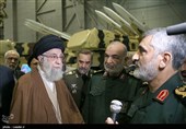 بازدید رهبر معظم انقلاب از نمایشگاه دستاوردهای نیروی هوافضای سپاه پاسداران