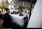 تشییع پیکر محمد علی اسلامی نُدوشن