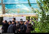 تشییع پیکر محمد علی اسلامی نُدوشن