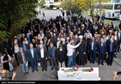 تشییع پیکر محمد علی اسلامی نُدوشن