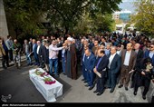 تشییع پیکر محمد علی اسلامی نُدوشن