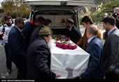 تشییع پیکر محمد علی اسلامی نُدوشن