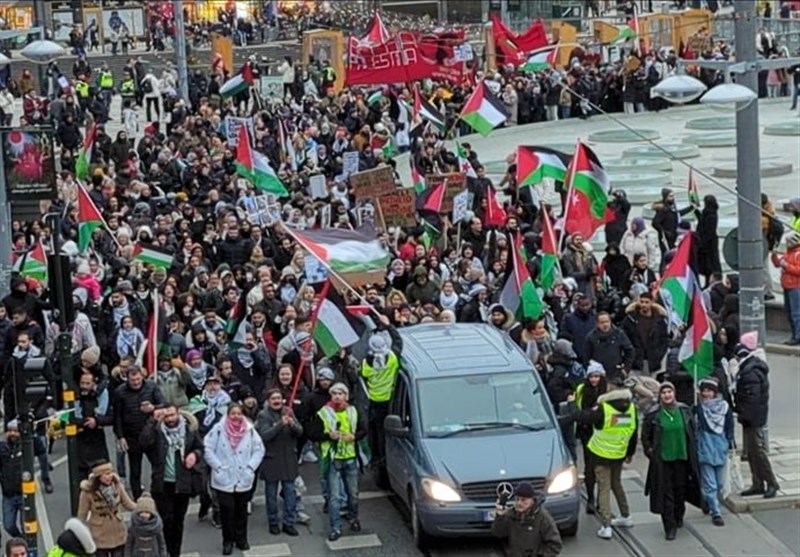 Protesters in European Streets Denounce Israel’s Gaza Attacks