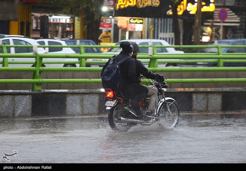 سازمان هواشناسی: عصر پنج شنبه تهران بارانی می‌شود