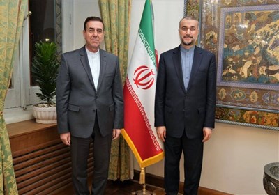  دیدار سرکنسول جدید ایران در فرانکفورت با امیرعبداللهیان 