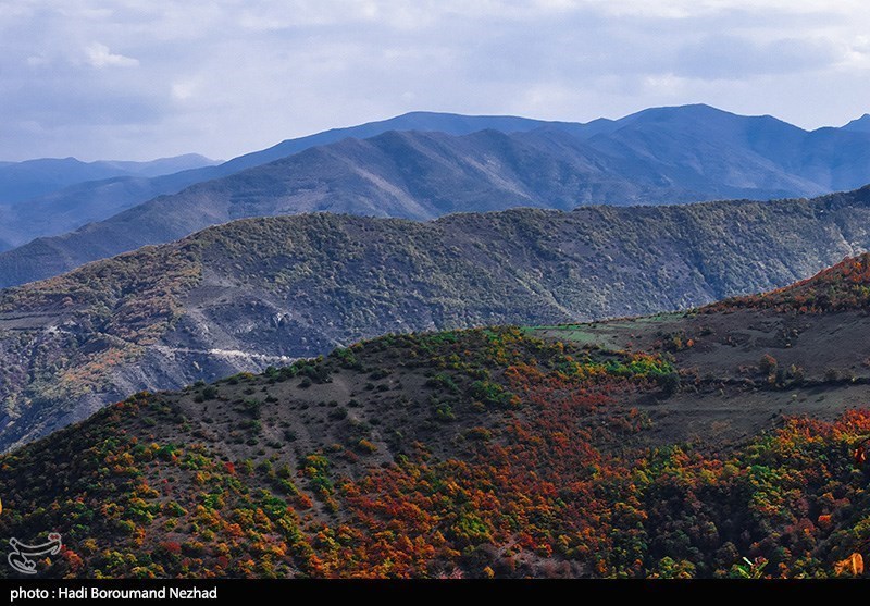 Осенняя природа Ирана - регион Аресбаран - Фото титул сервиса новостей -  агенство Тасним новости