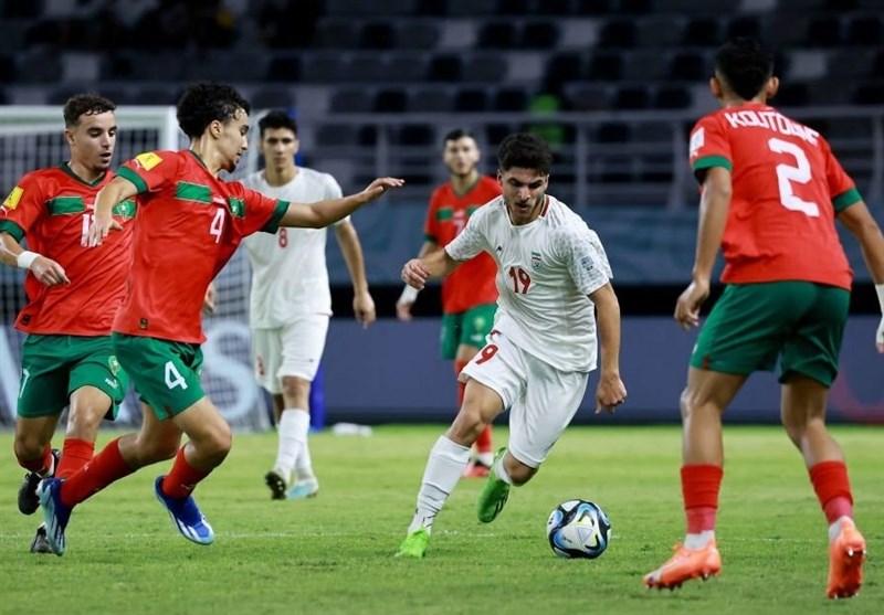 جام جهانی زیر 17 سال| تساوی بدون گل ایران و مراکش در نیمه نخست