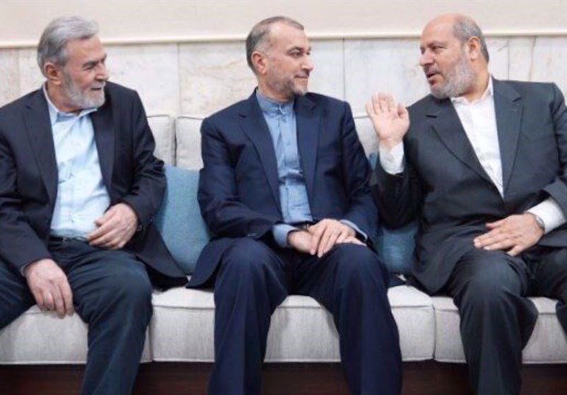 Iran’s Top Diplomat Meets Palestinian Resistance Officials amid Gaza Truce Talks