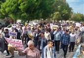 راهپیمایی نمازگزاران بوشهری در محکومیت اسرائیل/ &quot;آغازی بر پایان رژیم صهیونیستی&quot; + فیلم
