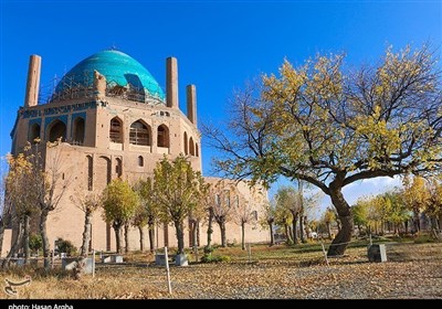 زنجان |گنبد زیبای نیلگون سلطانیه