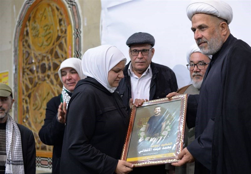 برگزاری مراسم بزرگداشت شهید افغانستانی که توسط اسرائیل به شهادت رسید