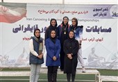 قهرمانی بانوان تهران در مسابقات قایقرانی آب‌های آرام تهران