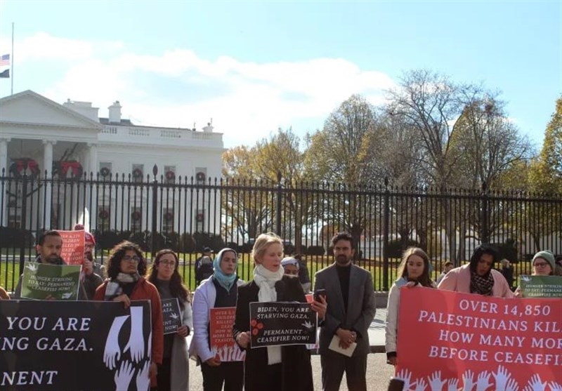 Hunger Strike outside White House Urges Ceasefire in Gaza