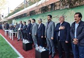 حضور وزیر ورزش در مراسم افتتاح بیست‌وششمین دوره رقابت‌های جام یونس شکوری