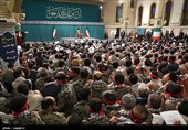 دیدار جمعی از بسیجیان سراسر کشور با رهبر معظم انقلاب