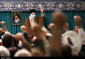 دیدار جمعی از بسیجیان سراسر کشور با رهبر معظم انقلاب