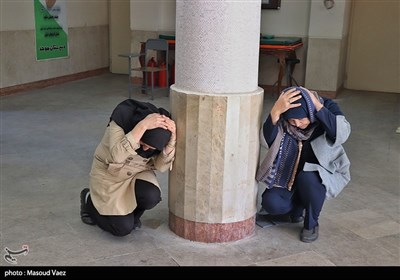مانور سراسری زلزله و ایمنی - تبریز- عکس استانها تسنیم