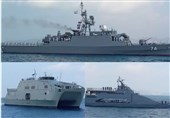 تمرین مشترک نیروی دریایی ارتش ایران و پاکستان در خلیج فارس + عکس
