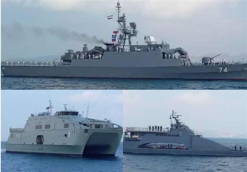 تمرین مشترک نیروی دریایی ارتش ایران و پاکستان در خلیج فارس + عکس
