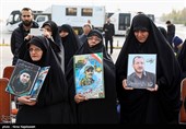 آئین استقبال از پیکر 8 شهید مدافع حرم - مشهد- عکس خبری تسنیم