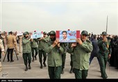 آئین استقبال از پیکر 8 شهید مدافع حرم - مشهد- عکس خبری تسنیم