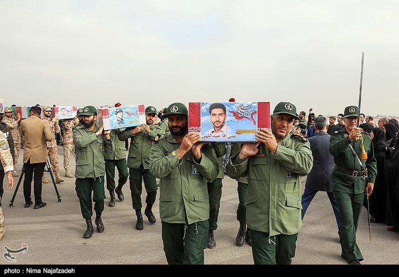 آئین استقبال از پیکر 8 شهید مدافع حرم - مشهد- عکس خبری تسنیم