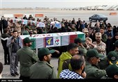 آئین استقبال از پیکر 8 شهید مدافع حرم - مشهد- عکس خبری تسنیم