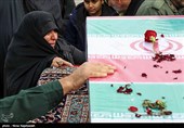 آئین استقبال از پیکر 8 شهید مدافع حرم - مشهد- عکس خبری تسنیم