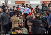 آئین استقبال از پیکر 8 شهید مدافع حرم - مشهد- عکس خبری تسنیم
