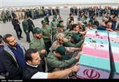 آئین استقبال از پیکر 8 شهید مدافع حرم - مشهد- عکس خبری تسنیم