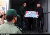 آئین استقبال از پیکر 8 شهید مدافع حرم - مشهد- عکس خبری تسنیم