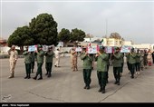 آئین استقبال از پیکر 8 شهید مدافع حرم - مشهد- عکس خبری تسنیم