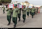 آئین استقبال از پیکر 8 شهید مدافع حرم - مشهد- عکس خبری تسنیم