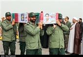 آئین استقبال از پیکر 8 شهید مدافع حرم - مشهد- عکس خبری تسنیم