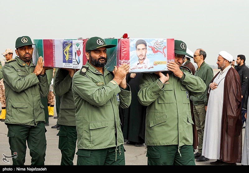 آئین استقبال از پیکر 8 شهید مدافع حرم - مشهد- عکس خبری تسنیم