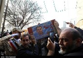 تشییع پیکر 8 شهید مدافع حرم در مشهد- عکس خبری تسنیم