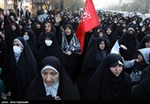 تشییع پیکر 8 شهید مدافع حرم در مشهد- عکس خبری تسنیم