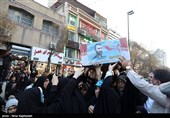 تشییع پیکر 8 شهید مدافع حرم در مشهد- عکس خبری تسنیم