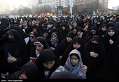 تشییع پیکر 8 شهید مدافع حرم در مشهد- عکس خبری تسنیم