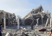 بمباران مسجدی دیگر در نوار غزه توسط رژیم اسرائیل